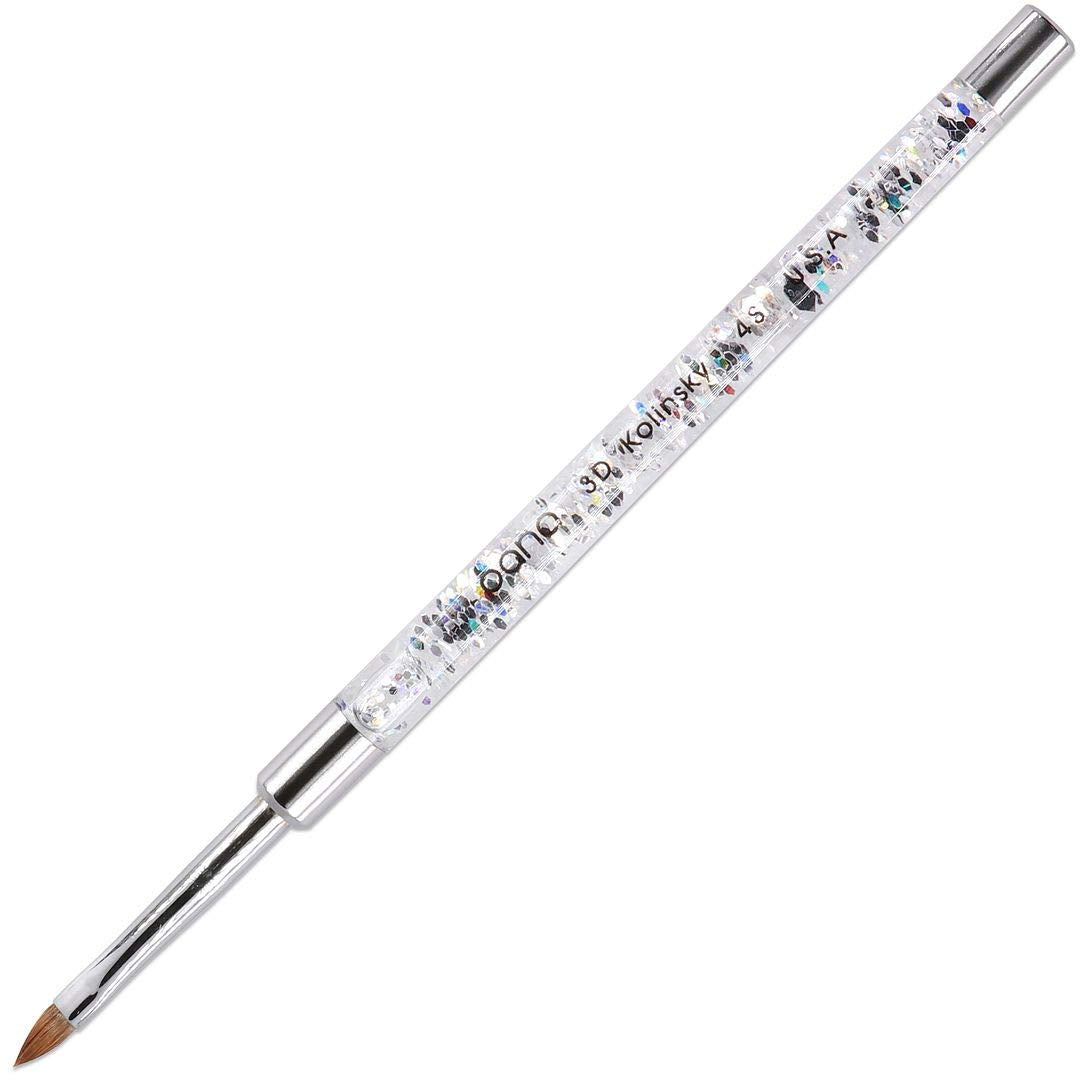 PANA - SILVER GLITTER 3D BRUSH - SIZE 4S