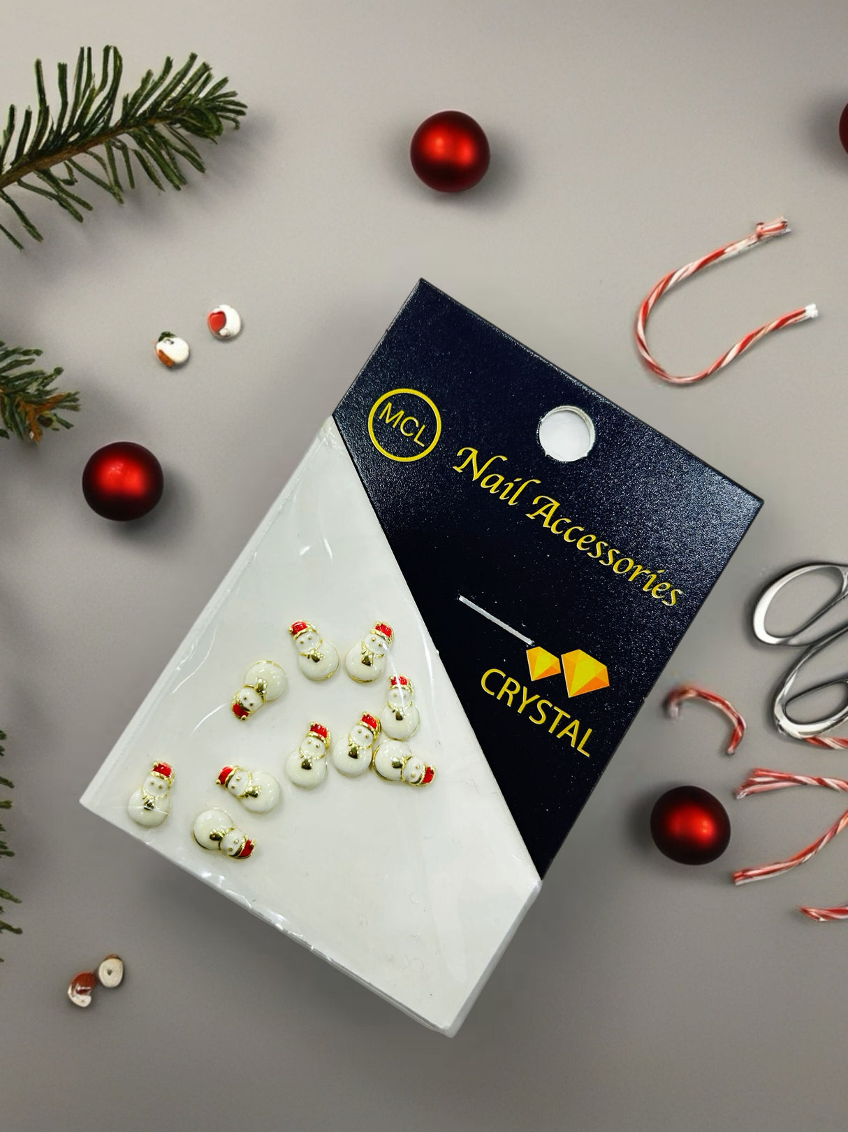 X'MAS NAIL CHARM | SNOWMAN