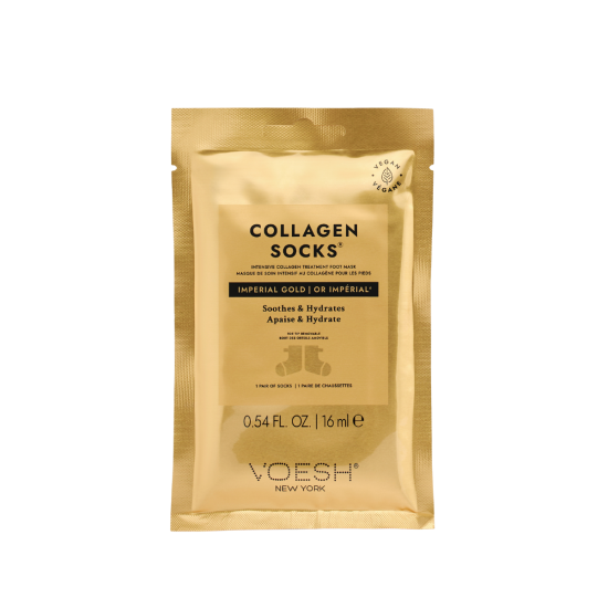 VOESH | COLLAGEN SOCKS | IMPERIAL GOLD