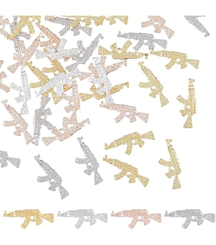 GUN CHARM MIX - PACK OF 50