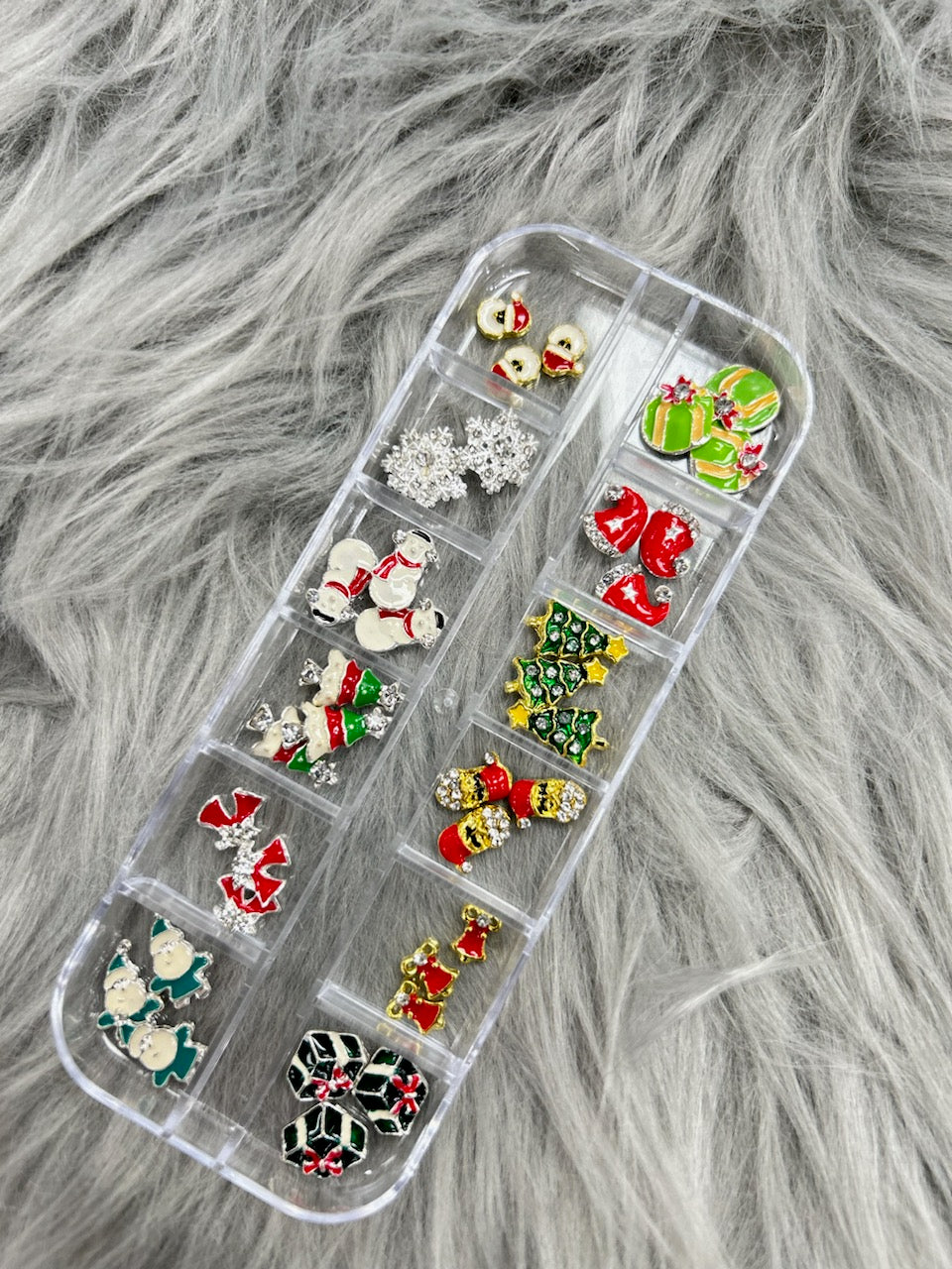 CHRISTMAS NAIL CHARM MIX BOX 05| 12 STYLES
