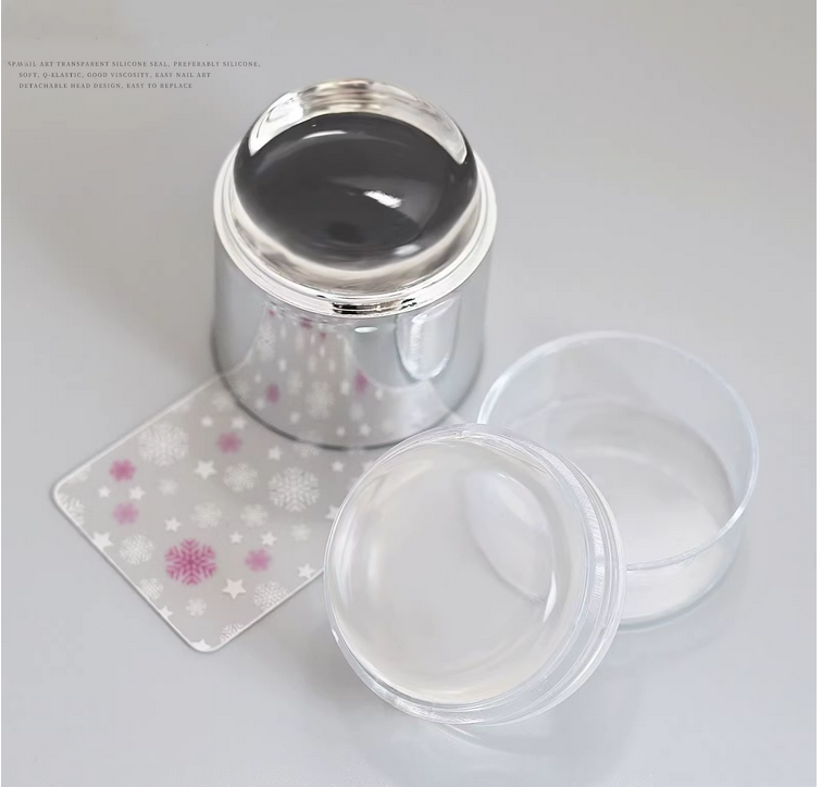 NAIL ART DESIGN | FRENCH TIP NAIL STAMPER SILICONE