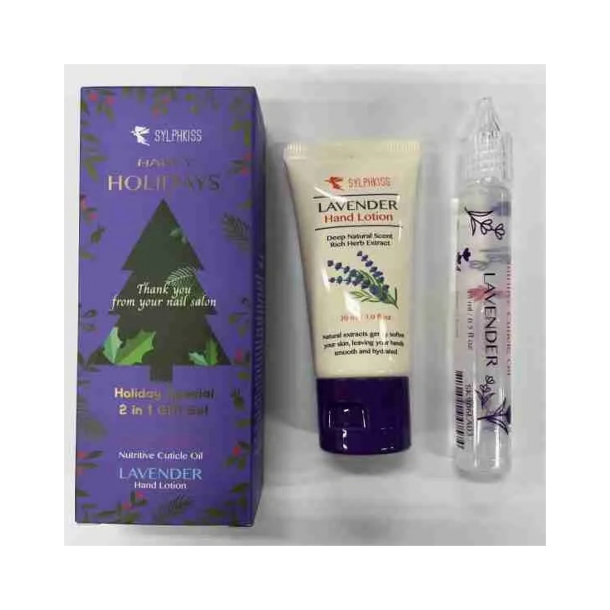 SYLPHKISS | CUTICLE OIL + HAND LOTION | SINGLE