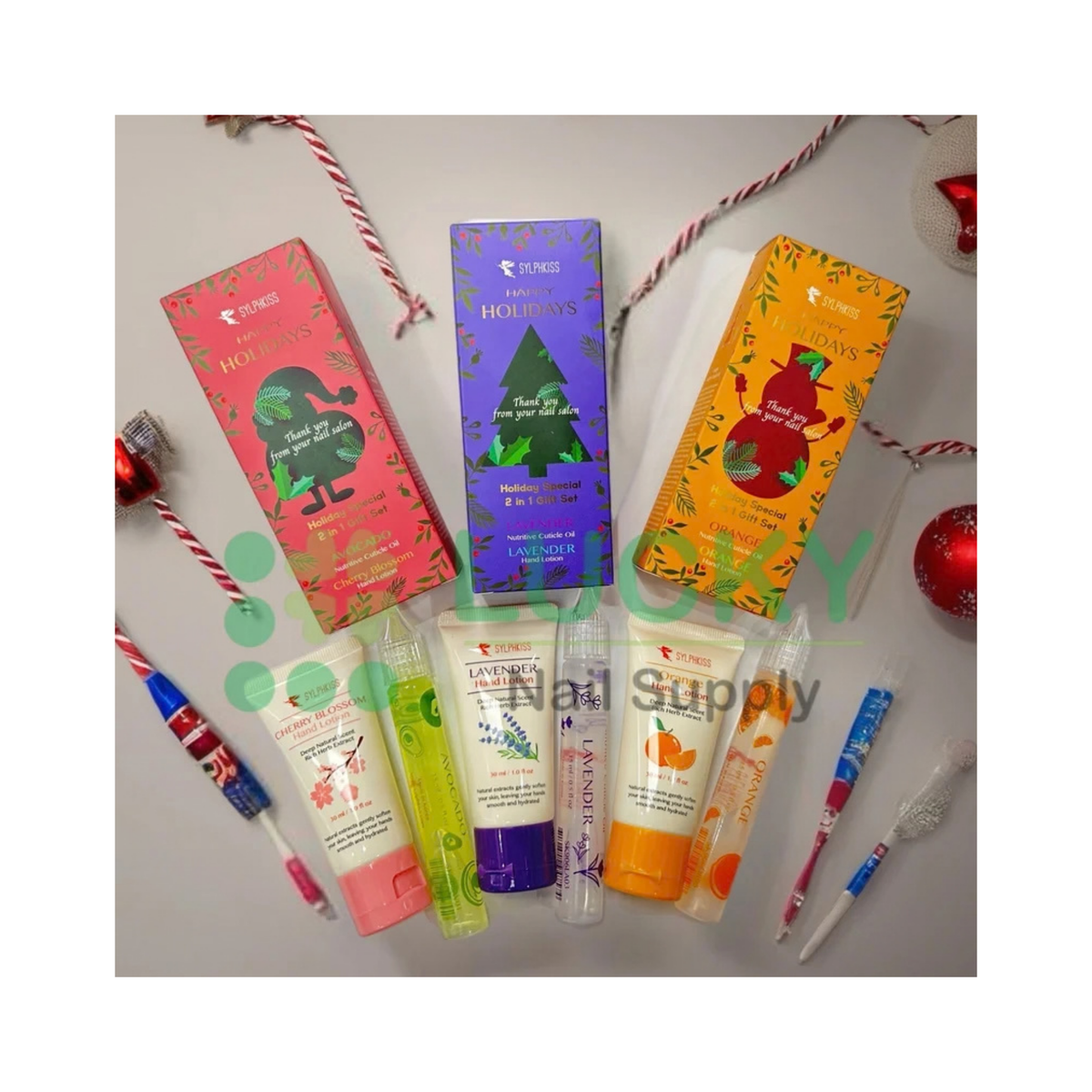 SYLPHKISS | CUTICLE OIL + HAND LOTION | SINGLE