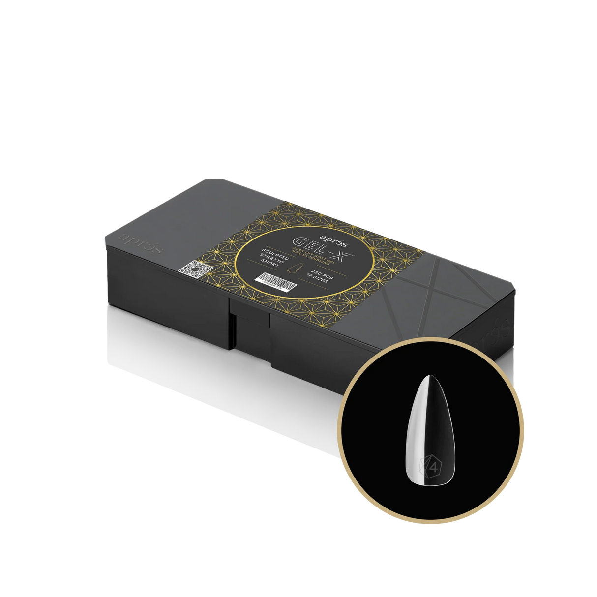 APRES - GEL X SCULPTED STILETTO TIPS - 600 PCS