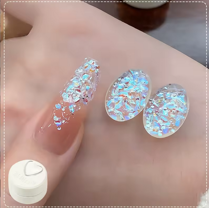 IRIDESCENT GLITTER GEL