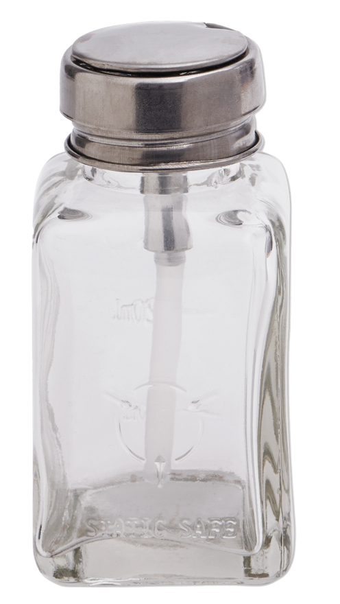 PUMP BOTTLE | GLASS PUMP DISPENSER BOTTLE 6oz/18ml