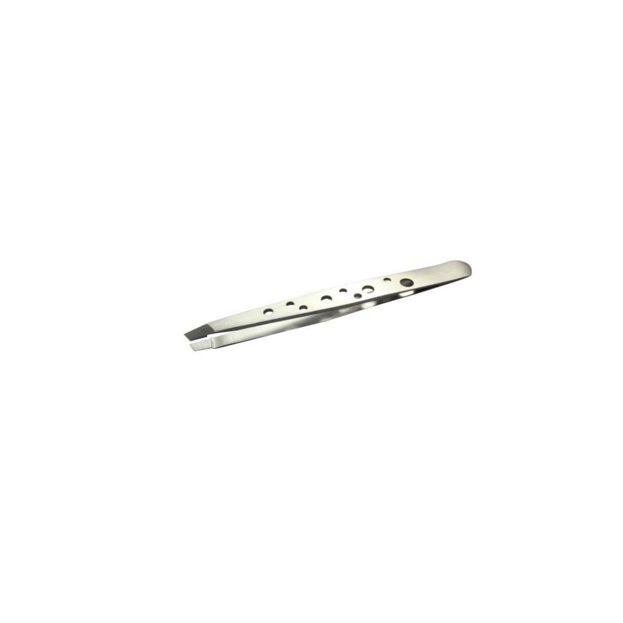 SATIN EDGE - TIP TWEEZERS | SILVER