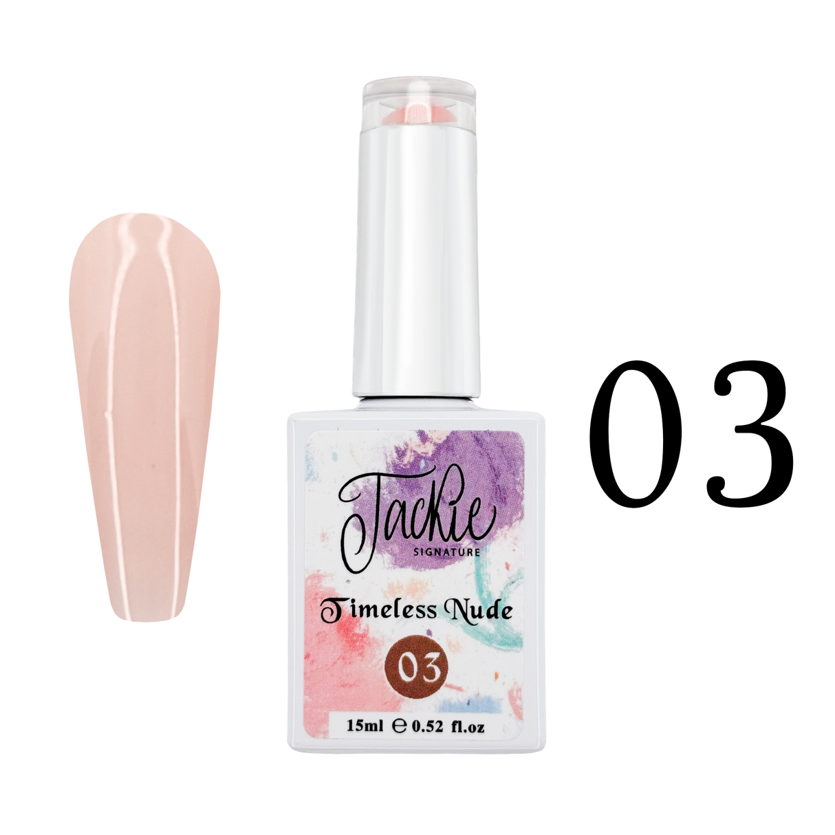 JACKIE SIGNATURE | GEL POLISH - TIMELESS NUDE