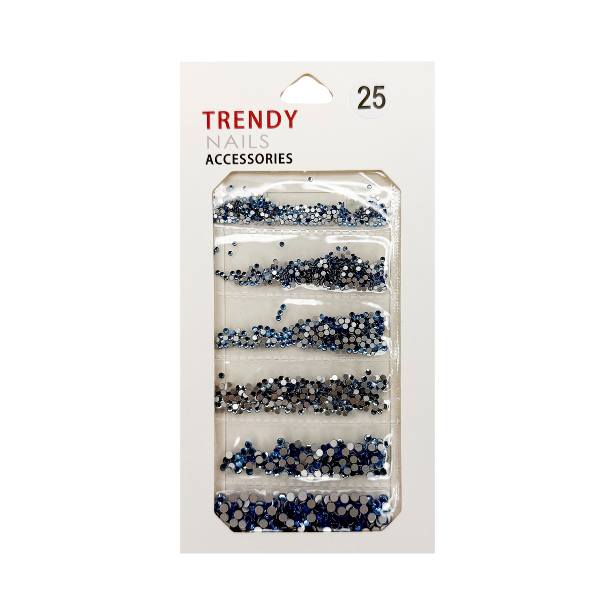 TRENDY RHINESTONE MIX BAG # 25 - 6 SIZE