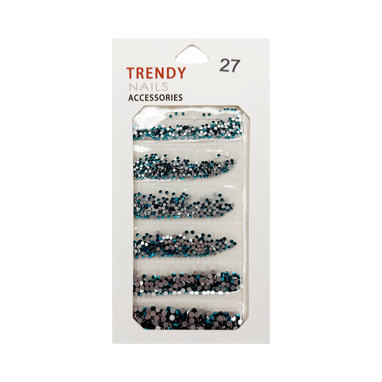 TRENDY RHINESTONE MIX BAG # 27 - 6 SIZE