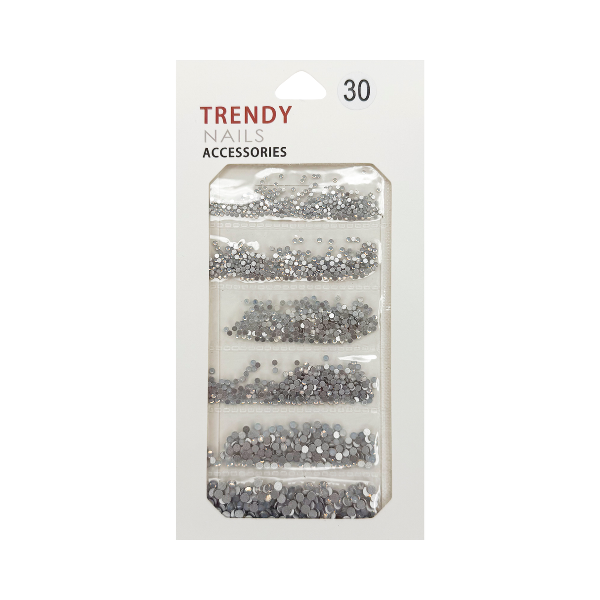 TRENDY RHINESTONE MIX BAG # 30 - 6 SIZE