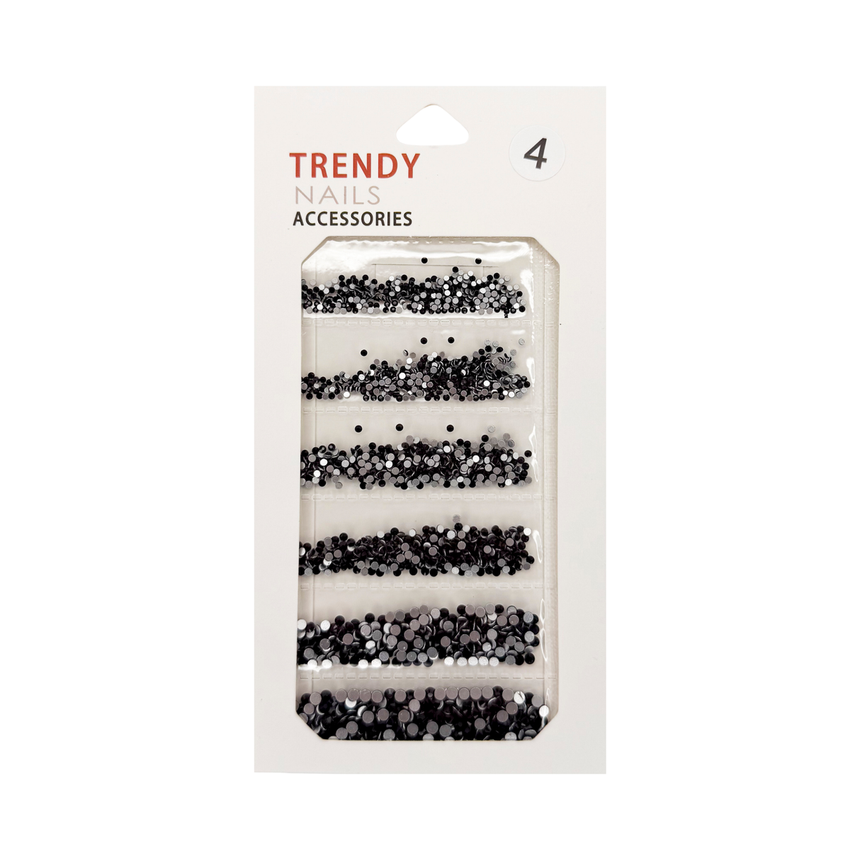 TRENDY RHINESTONE MIX BAG # 04 - 6 SIZE