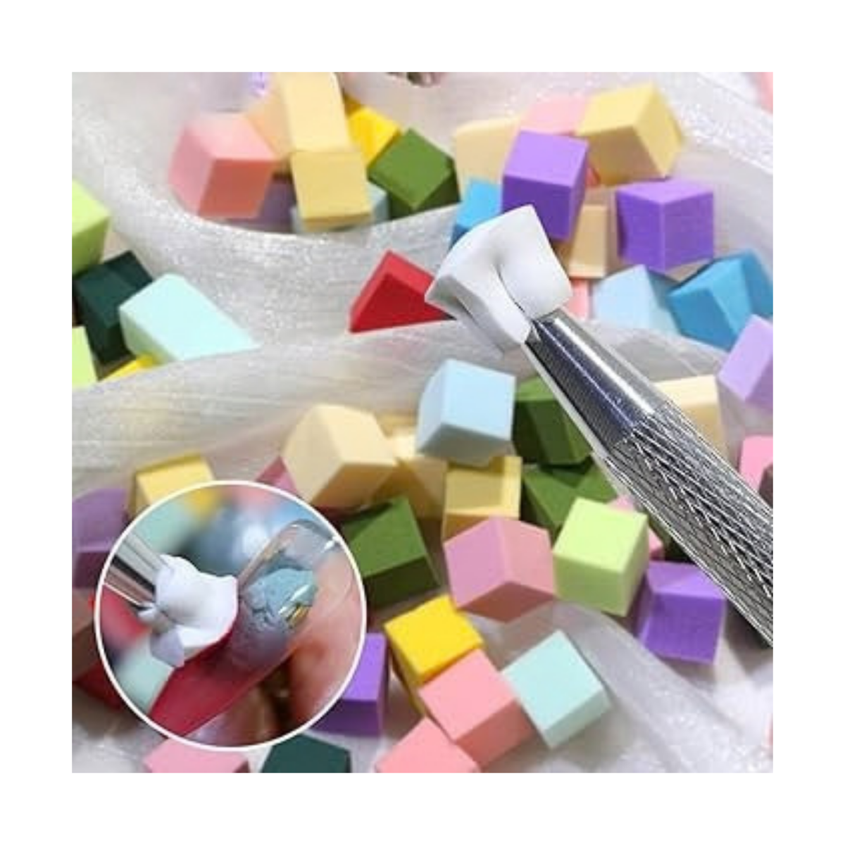 Tweezer Clip Gripping Sponge | 50pcs Replaceable