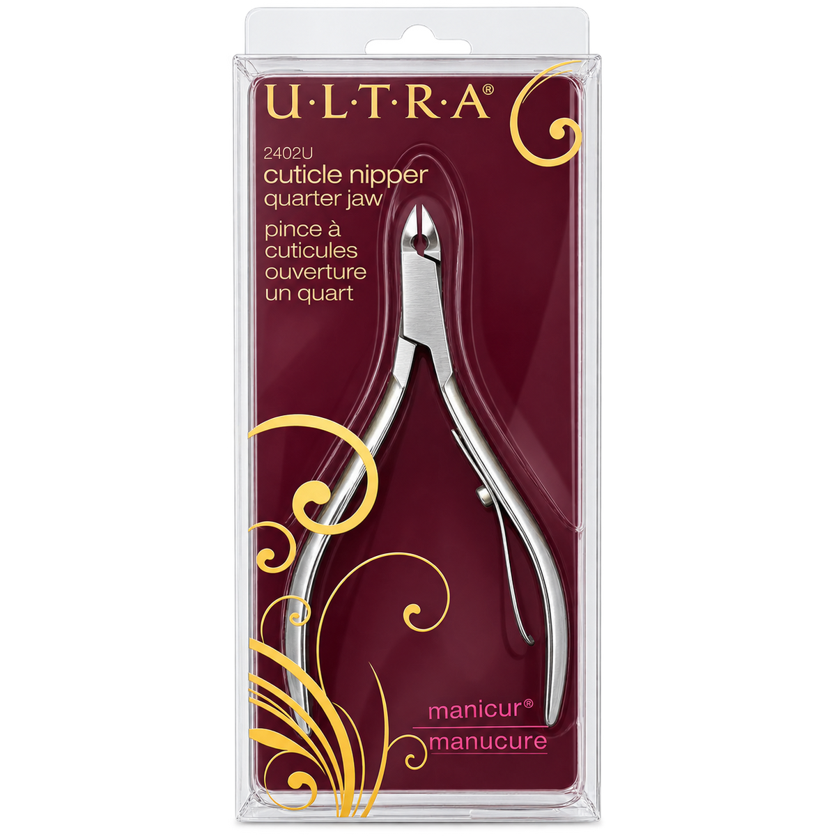 ULTRA | QUARTER JAW SS CUTICLE NIPPER | 2402U
