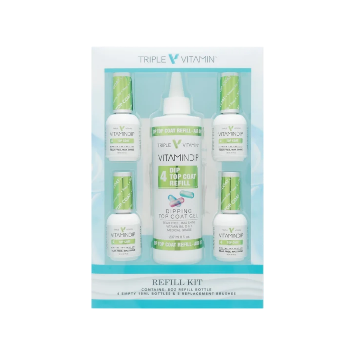 Vitamin - Foundation - #4 Top Coat (Refill 8oz)