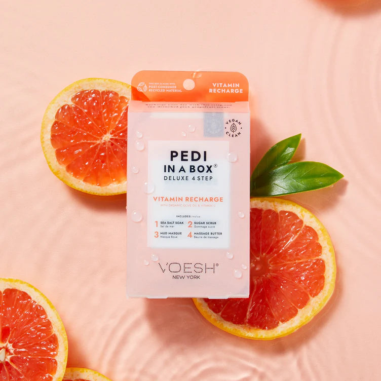 VOESH | PEDI IN A BOX | 4 STEP - VITAMIN RECHARGE