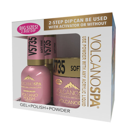 VOLCANO TRIO - VS735 SOFT PINK