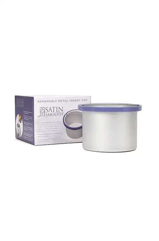 SATIN SMOOTH | REMOVABLE METAL INSERT POT
