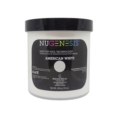 NUGENESIS | DIPPING POWDER - AMERICAN WHITE (16oz)