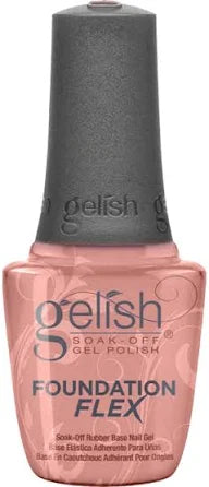 GELISH - SOAK OFF RUBBER BASE  | FLEX FOUNDATION - COVER BEIGE