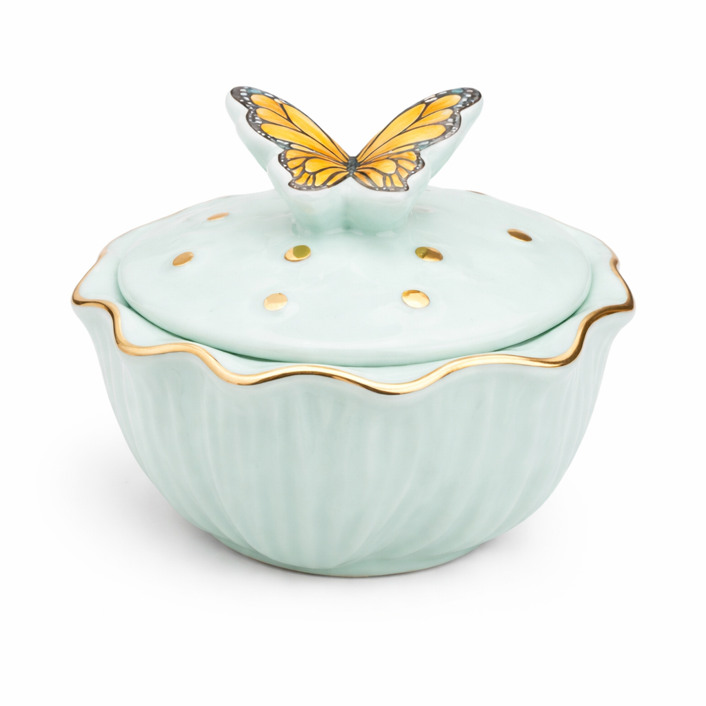 DAPPEN DISH | Ceramic Butterfly
