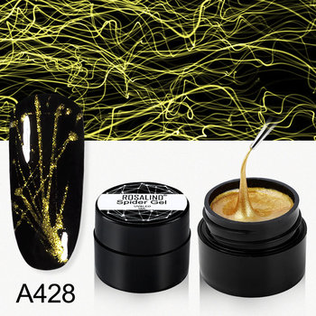 Spider Gel Design - Gold