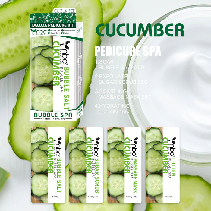 NBC 4 Step BUBBLE SPA - CUCUMBER