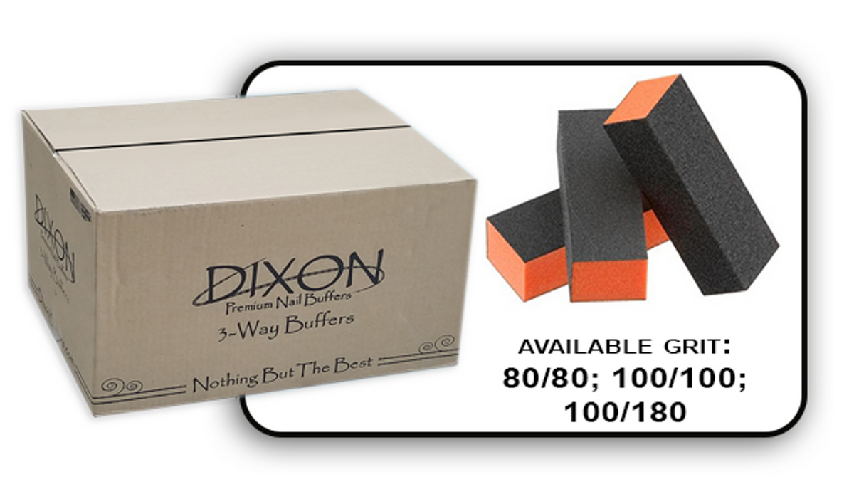 DIXON - ORANGE BUFFER BLACK GRIT 80/80
