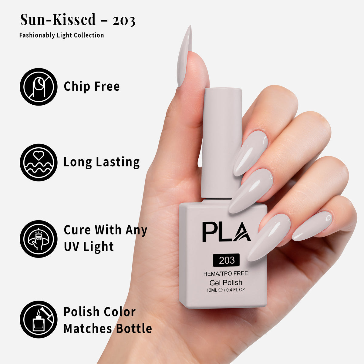 PLA | GEL POLISH | SUN-KISSED - 203