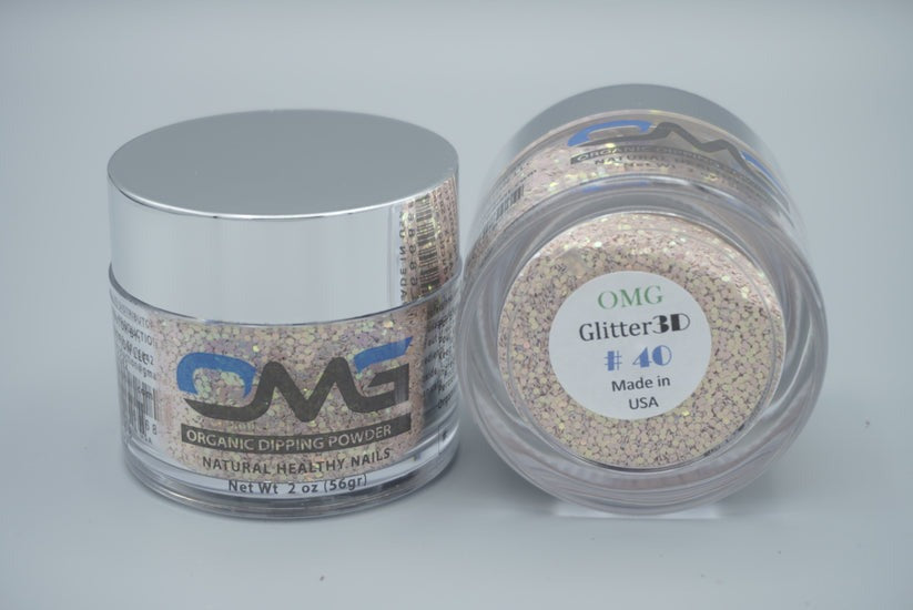 NAIL LOOSE 3D GLITTER JAR - #040