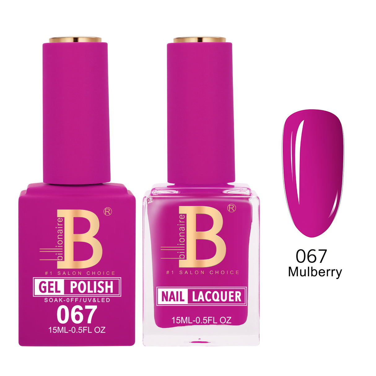 BILLIONAIRE | GEL & LACQUER | IMPERIAL 067 - MULBERRY