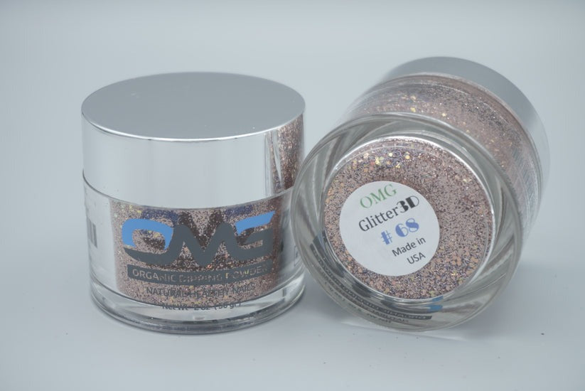 NAIL LOOSE 3D GLITTER JAR - #068