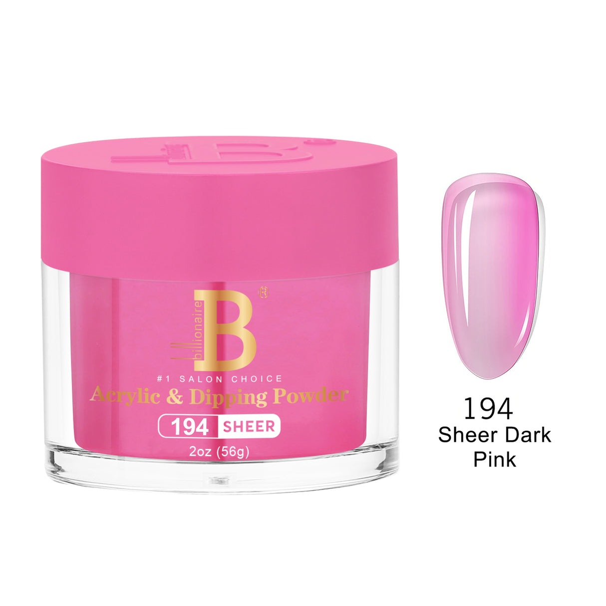 BILLIONAIRE | POWDER | IMPERIAL 194 - SHEER DARK PINK