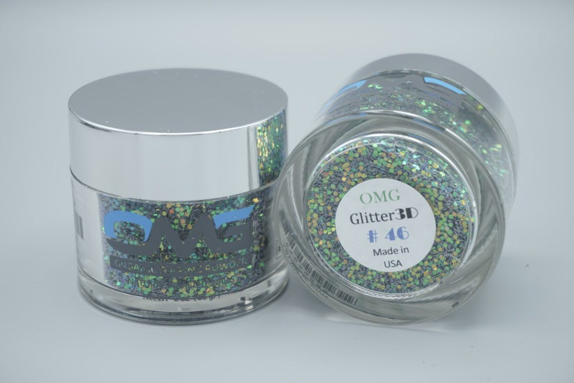 NAIL LOOSE 3D GLITTER JAR - #046
