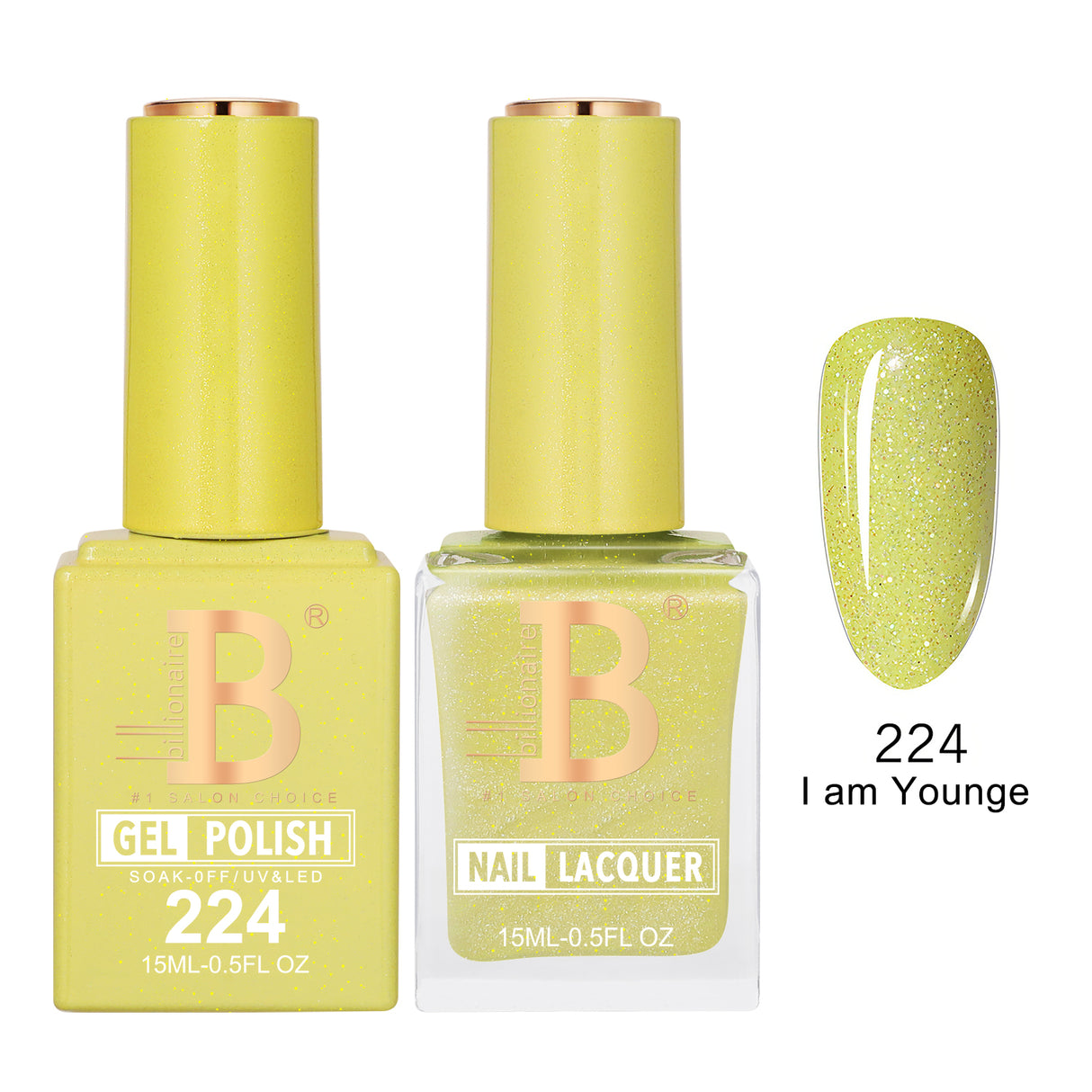 BILLIONAIRE | GEL & LACQUER | IMPERIAL 224 - I AM YOUNGE