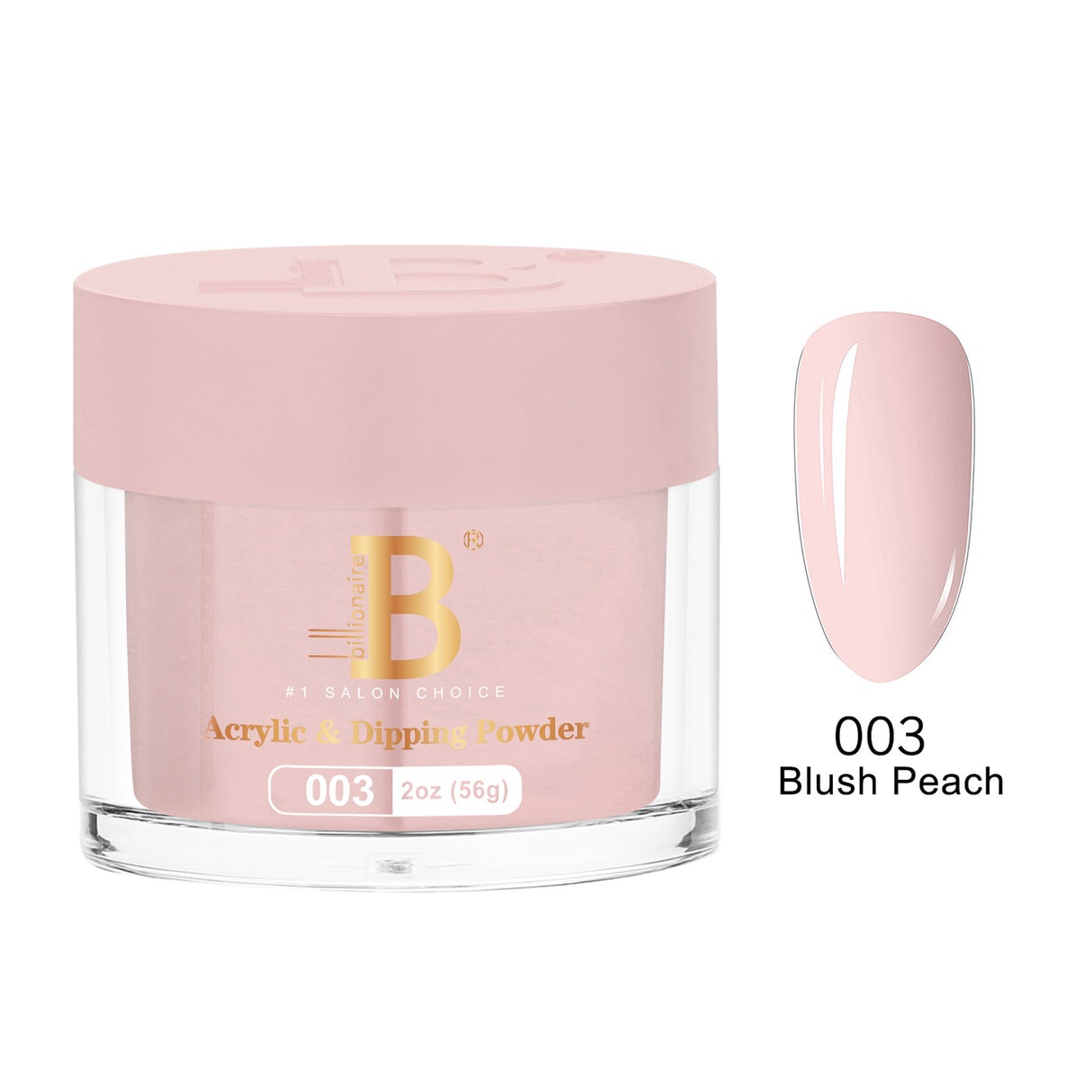 BILLIONAIRE | POWDER | IMPERIAL 003 - BLUSH PEACH