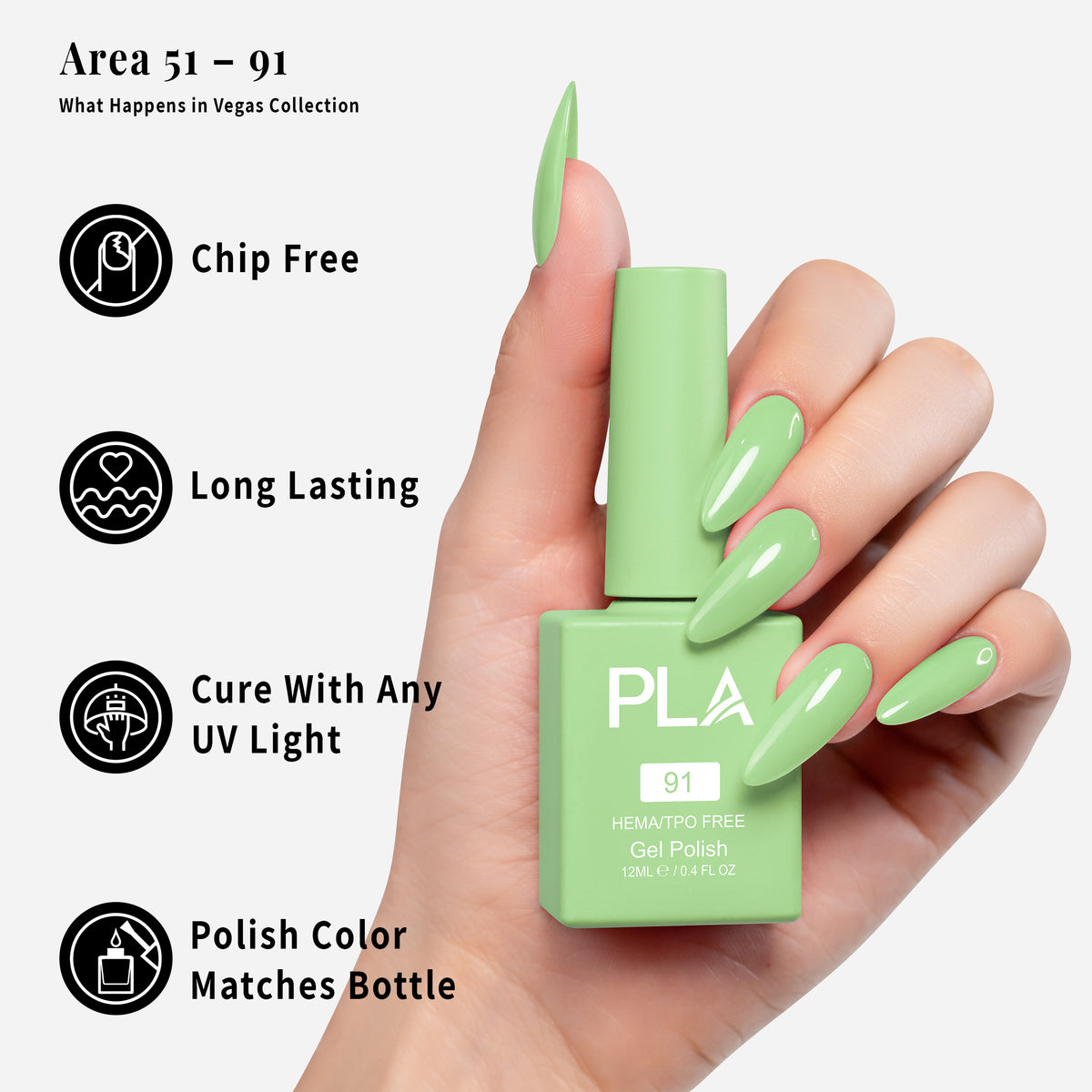 PLA | GEL POLISH | AREA 51 - 91