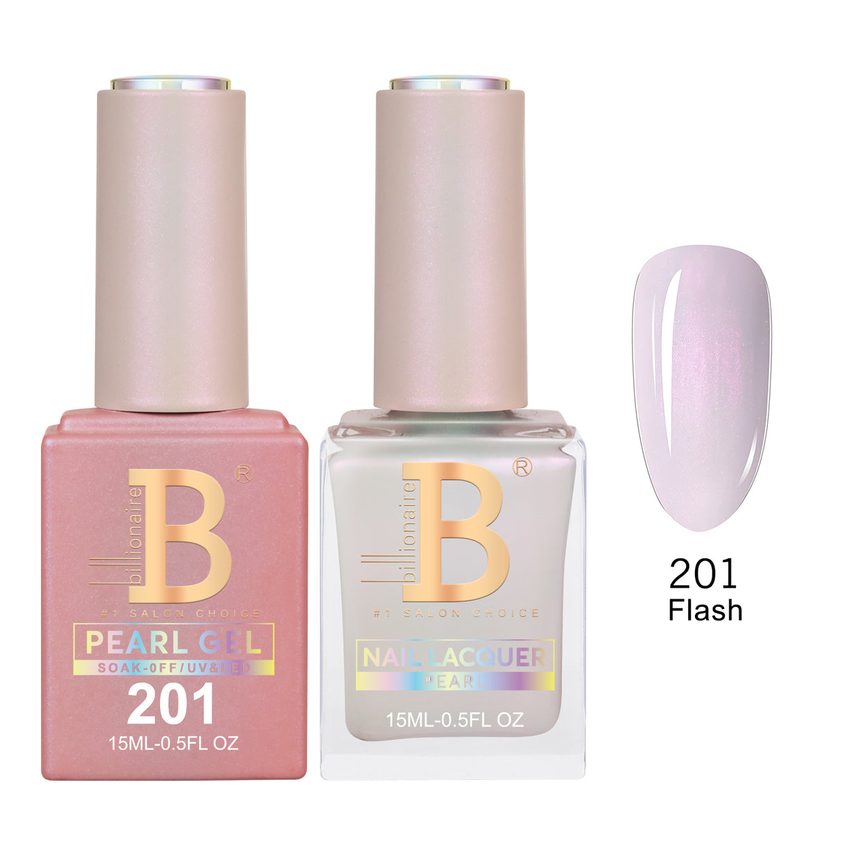 BILLIONAIRE | GEL & LACQUER | IMPERIAL 201 - FLASH