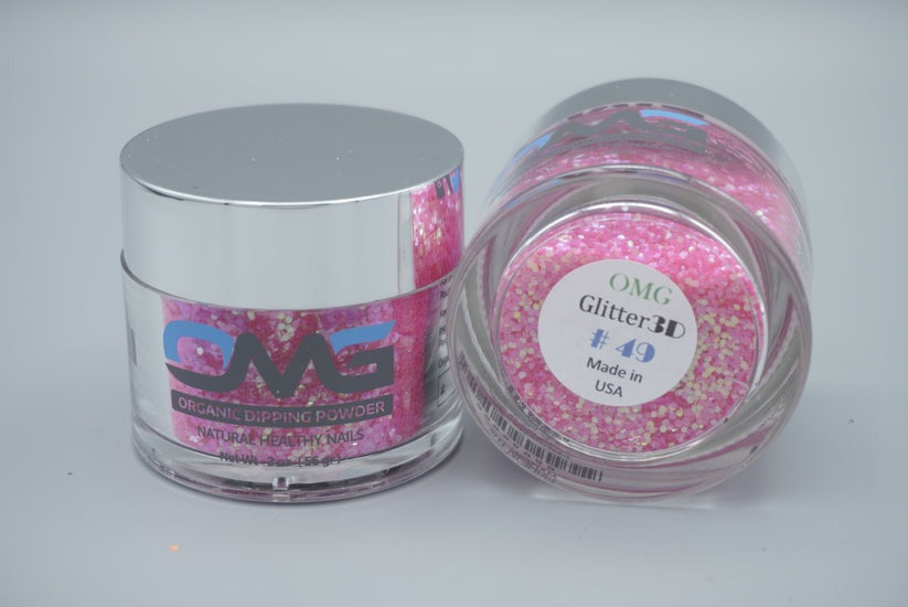 NAIL LOOSE 3D GLITTER JAR - #050