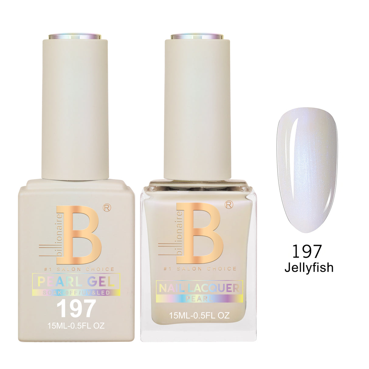BILLIONAIRE | GEL & LACQUER | IMPERIAL 197 - JELLYFISH