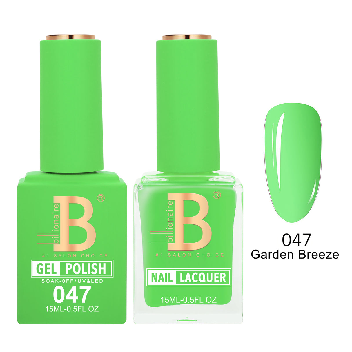 BILLIONAIRE | GEL & LACQUER | IMPERIAL 047 - GARDEN BREEZE