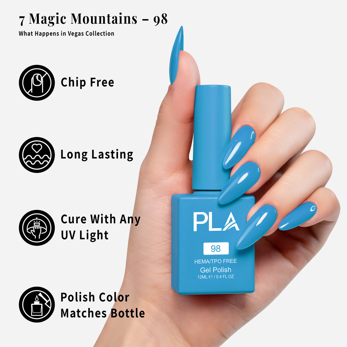 PLA | GEL POLISH | 7 MAGIC MOUNTAINS - 98