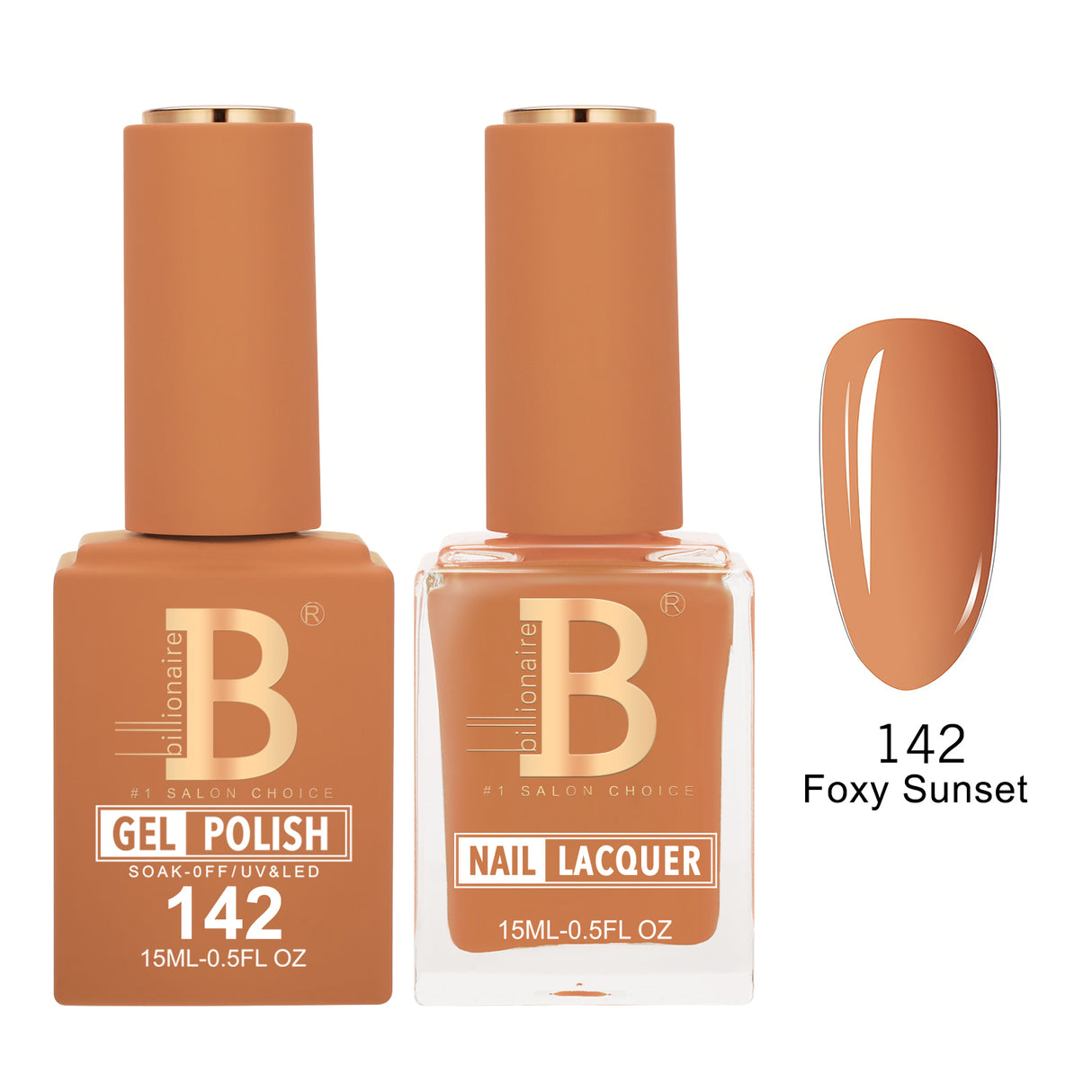 BILLIONAIRE | GEL & LACQUER | IMPERIAL 142 - FOXY SUNSET