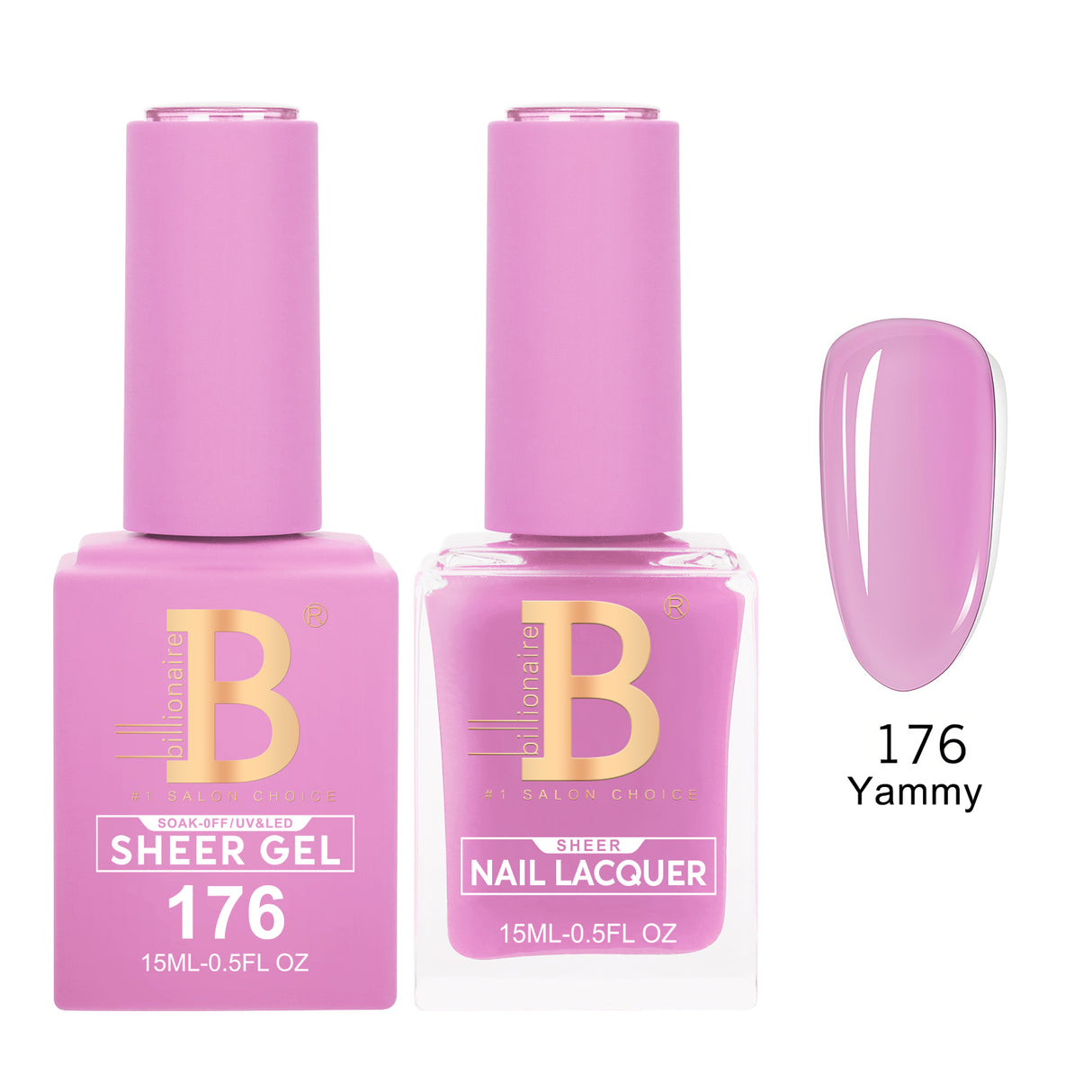 BILLIONAIRE | GEL & LACQUER | IMPERIAL 176 - YAMMY
