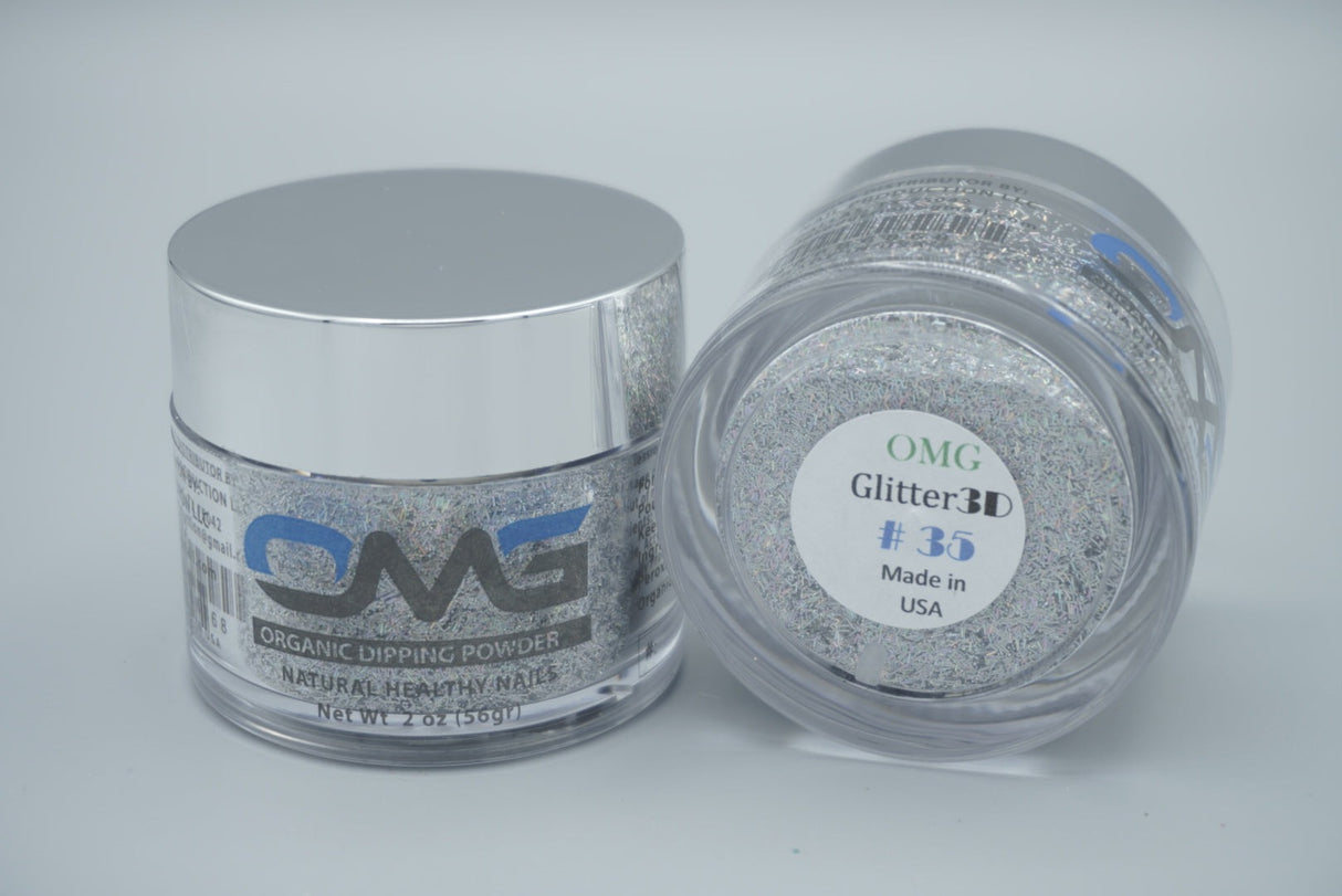 NAIL LOOSE 3D GLITTER JAR - #035