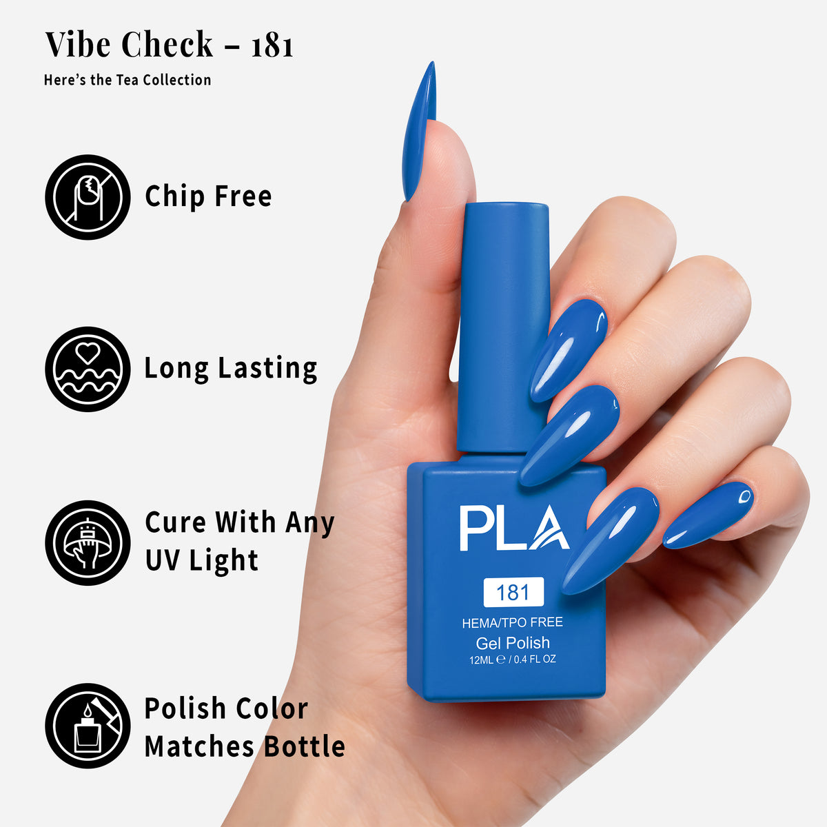 PLA | GEL POLISH | VIBE CHECK - 181