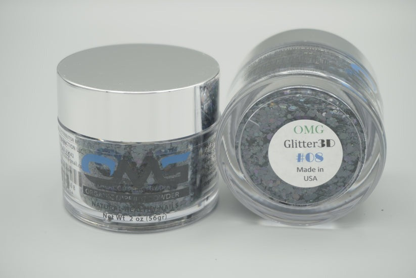 NAIL LOOSE 3D GLITTER JAR - #008