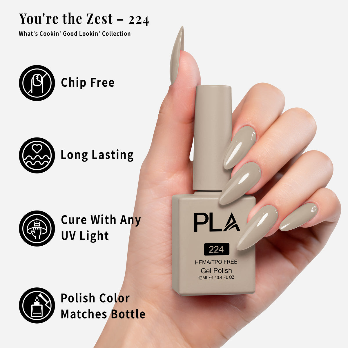 PLA | GEL POLISH | YOU'RE THE ZEST - 224