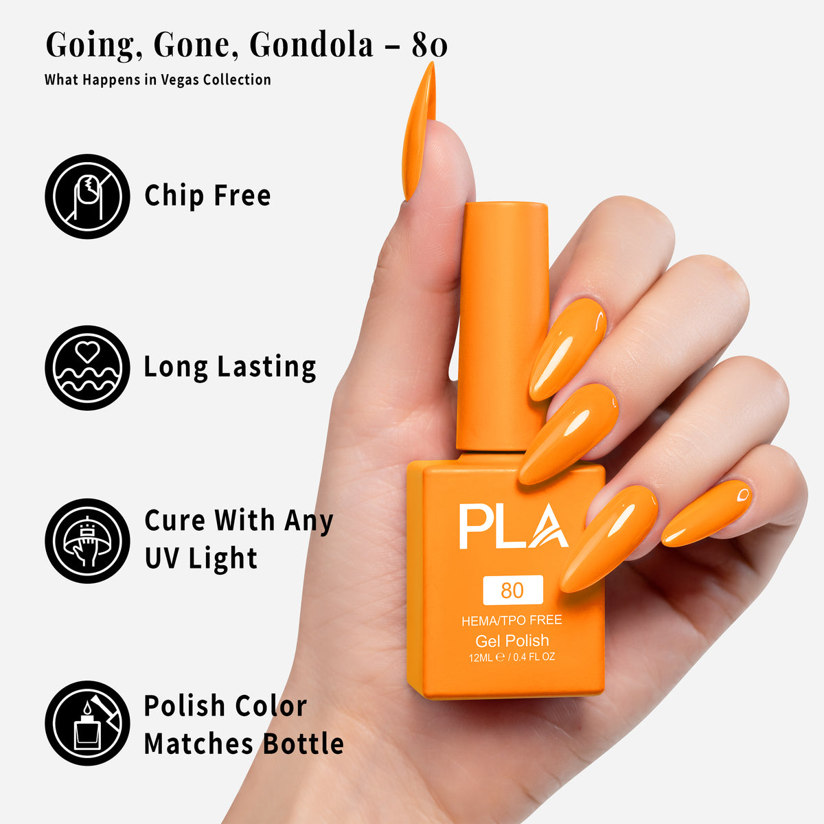 PLA | GEL POLISH | GOING, GONE, GONDOLA - 80
